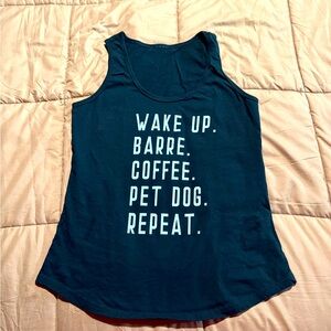 Women's Sleeveless Navy Top